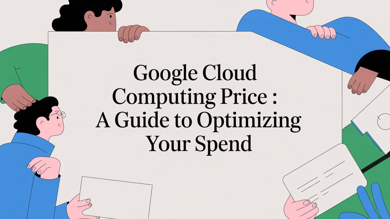 Google Cloud Computing Price a Guide to Optimizing Your Spend
