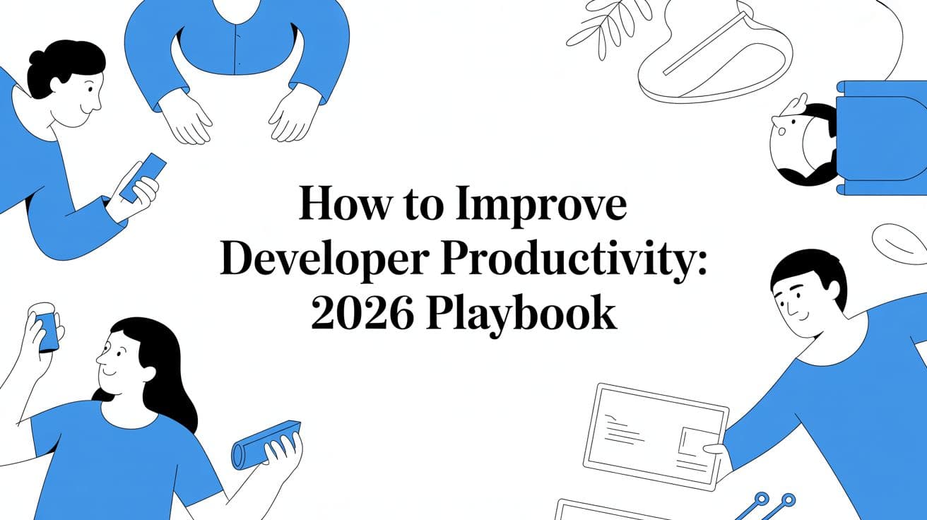 How To Improve Developer Productivity: 2026 Playbook
